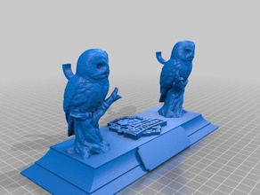 wand stand decor magic 3d print model - Mito3D