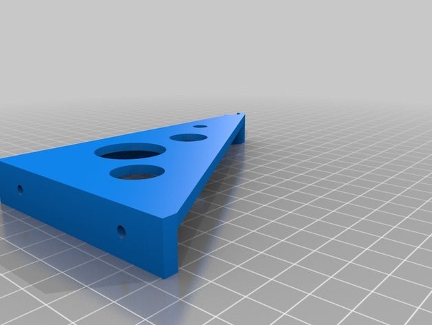 wall bracket spool holder 3d printer accessories 3D print model - Mito3D