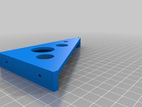 wall bracket spool holder 3d printer accessories 3d print model - Mito3D