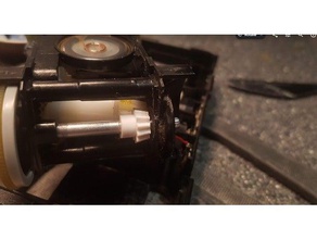 engrenagens cônicas duplo motor de trem substituição partes 3d print model - Mito3D