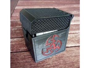 vtes oyun güverte kutusu kartı oyuncak aksesuarlar çmg jyhad 3d print model - Mito3D