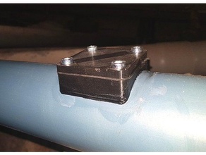 80mm l'entretien des tuyaux trou ménage fournitures 3d print model - Mito3D