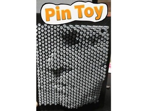 punaise art toy jeu accessoires des ongles de l'aiguille pin jouet rivet dessous plat 3d print model - Mito3D