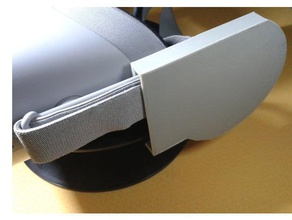 besseren sound und oculus gehen audio Ohrmuschel 3d print model - Mito3D