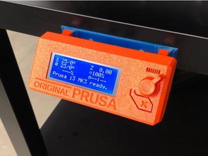 prusa mk3 gabinete do suporte lcd controlador 3d a impressora partes 3d print model - Mito3D