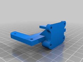 flex3drive dual mount d-bot printing carriage dbot 3d print model - Mito3D
