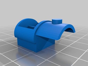pegasus saddle 2x2 brick construction sets toys 3d print model - Mito3D