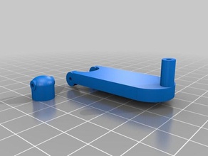 hand crank cap 3d printing 3d print model - Mito3D