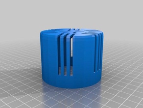 proton pack del motor ventilador de la cubierta deporte al aire libre nerf 3d print model - Mito3D