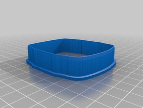 meu personalizados de novo barril corte a cozinha jantar 3d print model - Mito3D