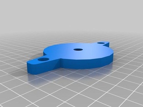 kossel spool holder pad 3d printing 3d print model - Mito3D