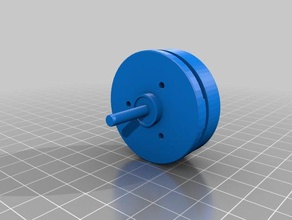 maxon ec45 motor engineering cubesat queensu reaction wheel 3d print model - Mito3D