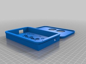 caja placa ovnm20 3d a impressora partes 3d print model - Mito3D