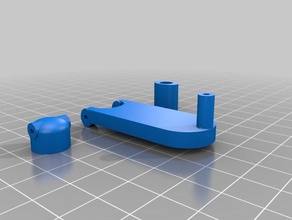 manivela cap v2 alça giratória 3d impressão 3d print model - Mito3D