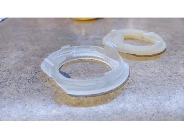 bodum coffee burr grinder 3d printed replacement ring printer parts 3D print model - Mito3D