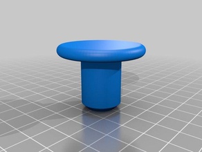 scooter handlebar end cap other bike grip 3d print model - Mito3D