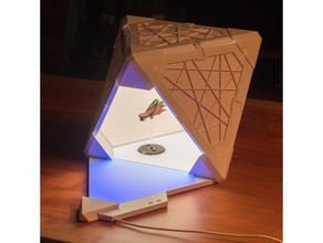 nanoleaf light tent octahedron camera macro photography 3d print model - Mito3D