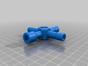 multi-4-kant outils 3d print model - Mito3D