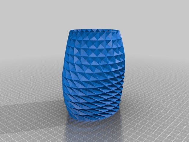 vaso decoração personalizado 3D print model - Mito3D