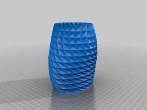 vaso Dekor angepasst 3d print model - Mito3D
