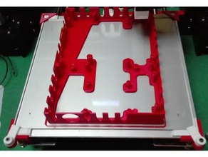 anet a8 sıcak yatak cam kelepçeler 3d yazıcı parçalar klip yuva kağıt 3d print model - Mito3D