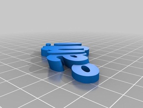 angela organização personalizado 3d print model - Mito3D