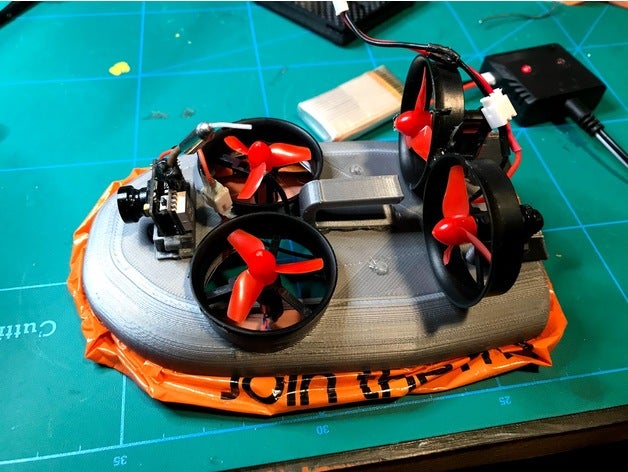 tiny hovercraft vehicles whoop 3D print model - Mito3D