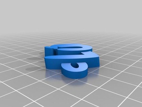 lua organización personalizado 3d print model - Mito3D