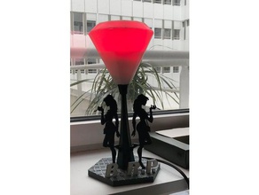 lampe brp Kunst 3d print model - Mito3D