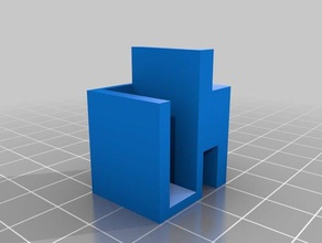 de armário deslizante guia cartaz coulissant organização 3d print model - Mito3D