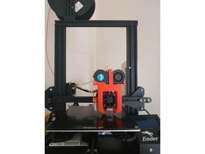 ender 3 bltouch guide installation 3d printer accessories 3d print model - Mito3D