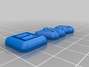 elvis i segni loghi personalizzato 3d print model - Mito3D