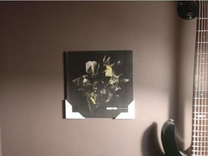 vinyl wall mount decor holder 3d print model - Mito3D
