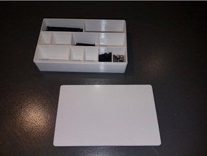 Schrauben Distanzscheiben Muttern box boite &agrave vis &eacutecrous rondelles tool Inhaber Boxen 3d print model - Mito3D