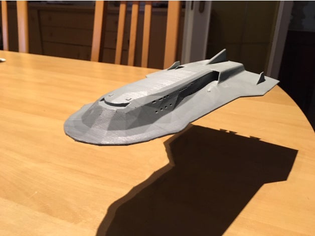 rising star galactica ragtag fleet vehicles battlestar bsg 3D print model - Mito3D