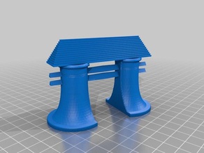 chilling tower gates signs logos 3d print model - Mito3D