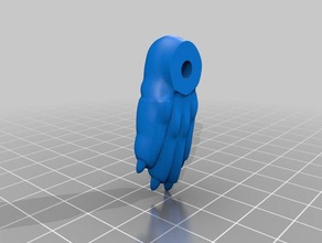 replacement foot old lamp parts 3d print model - Mito3D