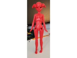 pure neemo 16 scale bjd scaling instructions people doll 3d print model - Mito3D