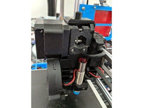prusa style extruder 12mm pinda probe barrel 3d printer extruders am8 upgrade anet direct drive i3 mk3 3d print model - Mito3D