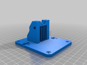 mgn12 carriage rework e3d printer parts d-bot dbot v6 mgn 12 3d print model - Mito3D