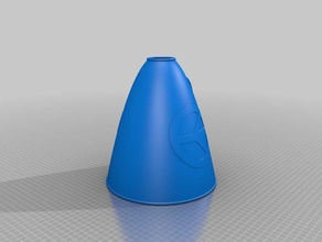 pace altoparlante audio orecchio tromba megafono parabola il simbolo della tinker 3d print model - Mito3D