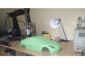 toyota celica no ala rc los vehículos 3d print model - Mito3D