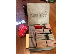 nmbr 9 game box toy accessories 3d print model - Mito3D