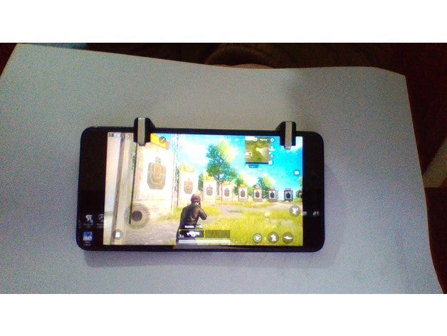 téléphone épaule bouton pubg mobile android jeu 3D print model - Mito3D