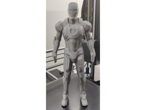 o iron man mark vii despiece arte 3d print model - Mito3D