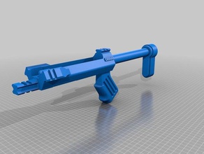 cougar ruger 1022 fixed stock short lower sport outdoors 3d print model - Mito3D