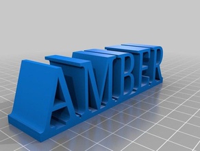 amber 3d baskı 3d print model - Mito3D