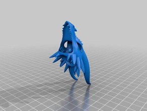 seven head no supports creatures ball dragon joint 3d print model - Mito3D