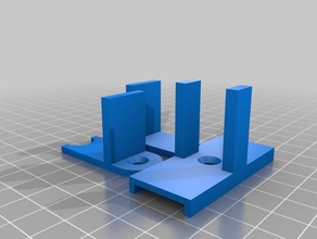 puerta corredera de guía 3d impresión 3d print model - Mito3D