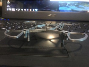 pequeño espesor whoop marco de aterrizaje clavijas audio 3d print model - Mito3D
